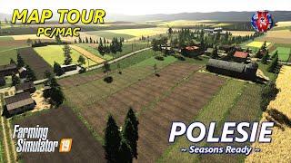 POLESIE - Farming Simulator 19 - Map Tour FS19 - POLESIE Mod Map