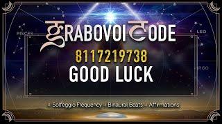 Grabovoi Numbers for GOOD LUCK | Grabovoi Sleep Meditation with GRABOVOI Codes