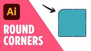 How to Round Corners in Adobe Illustrator - Change Corner Radius