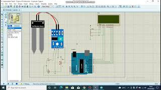 PENYIRAM TANAMAN OTOMATIS MENGGUNAKAN SENSOR KELEMBABAN TANAH PADA APLIKASI PROTEUS DAN ARDUINO