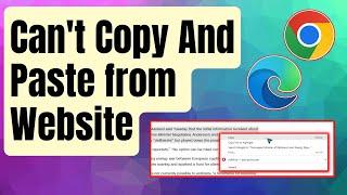 EASY STEPS: Copy Paste From Websites That Don't Allow It