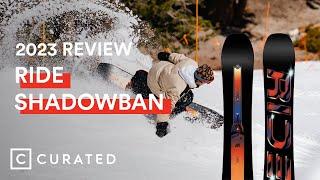 2023 Ride Shadowban Snowboard Review (2024 Same Tech; Different Graphic) | Curated