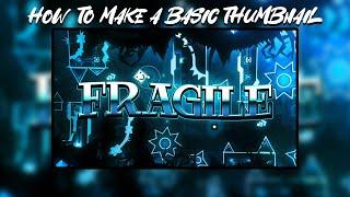 [FREE PSD] How to make a basic GD Thumbnail | Photoshop Tutorial