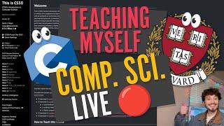 Teaching Myself Computer Science LIVE  | Harvard CS50X 2025: Week 2 | 01-11-2025