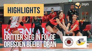 Dresdner SC - VfB Suhl LOTTO Thüringen | Highlights Frauen Volleyball Bundesliga