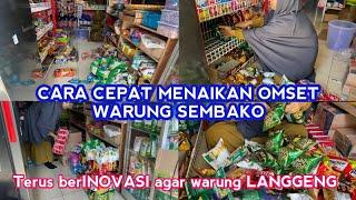 CARA CEPAT MENAIKAN OMSET WARUNG SEMBAKO #warungsembako