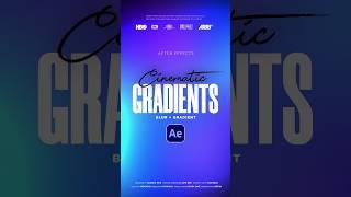 Create Amazing Gradient Animated Backgrounds in After Effects