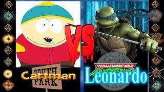 Eric Cartman (South Park) vs Leonardo (TMNT) - Ultimate Mugen Fight 2016