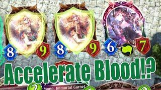 SHADOWVERSE - Accelerate Blood Exist in Rotation!? | Omen of Storms