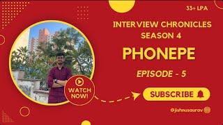 PhonePe Interview Experience | Interview Chronicles | CSE | 2025 | #placement