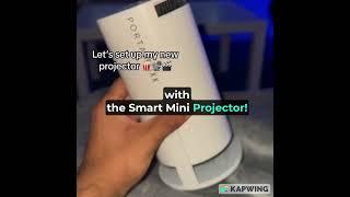 Smart Mini Projector Full Hd Android 11 WiFi Support 4K 1280*720P Home Cinema Portable Projector