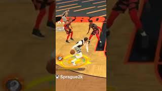 This 6'10 PG Build is CRAZY in NBA 2K24 #2kbuild #nba #dribble #basketballplayer #2kbuilds