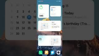 MIUI 13 Widgets  First Look 