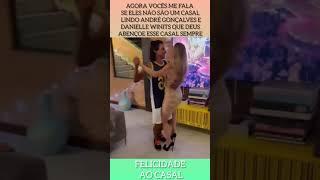 DANIELLE WINITS E ANDRE CASAL LINDO#fofoca #noticias #shorts