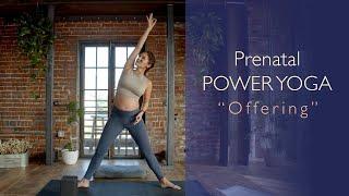 45 Minute Prenatal Yoga Second Trimester: Connect & Flow with Your Baby