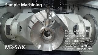 M3/M4 - Bearbeitungszentren für die 5-Achs-Simultanbearbeitung