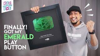 Got my EMERALD PLAY BUTTON | IN HINDI