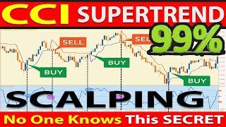  The Best CCI-SUPERTREND "SCALPING" Trading Strategy YOU Will Ever Need... BEGINNER TO EXPERT