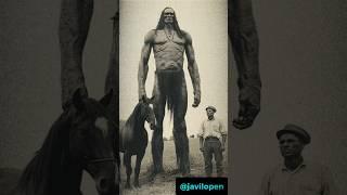 I asked an AI to show me what the Patagonian giants looked like.... #ai #giants #scary #history