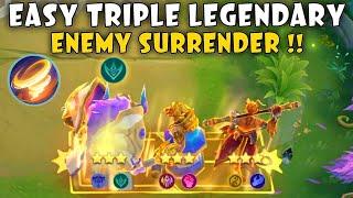 BEST TOP 1 GLOBAL STRATEGY !! AUTO TRIPLE 3 STAR LEGENDARY !! MAGIC CHESS MOBILE LEGENDS