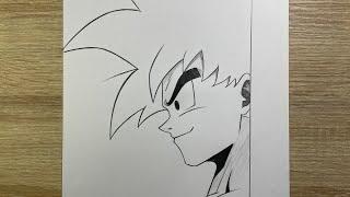 Comment Dessiner Goku de Dragon Ball | Tutoriel Dessin Facile Étape par Étape