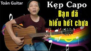 Capo guitar - Hướng dẫn sử dụng chi tiết dễ hiểu nhất