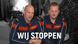 Wij stoppen..  - Brandweervloggers Rick & Richard | VLOG #57