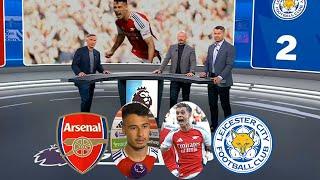 Arsenal vs Leicester 4-2 Leandro Trossard And Kai Havertz On Fire Goal Martinelli Reaction