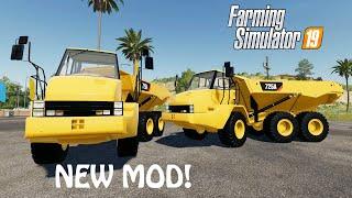 NEW DUMPER MOD in Farming Simulator 2019 | BRAND NEW CAT DUMPER | PS4 | Xbox One | PC