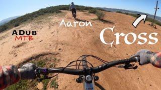 Following Aaron down Cross trail on my Voima - SoCal mountain biking