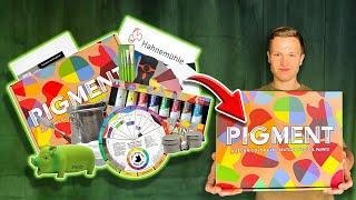 Pigment Art Kit: Master Oil Painting & Color Theory!