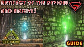 ARK LOST ISLAND ARTIFACT OF THE DEVIOUS AND MASSIVE - HOW TO GET THE ARTIFACTS EASY