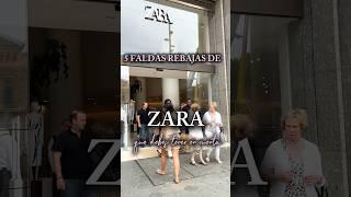 5 Faldas de Zara que no puedes dejar pasar estas rebajas! #rebajaszara #zara #rebajasverano2024