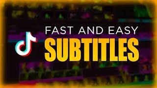How to Make the BEST Tiktok Subtitles - Premiere Pro Tutorial! (2024)