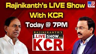 Rajinikanth's LIVE Show With KCR | Watch Today @ 7PM - TV9