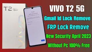 VIVO T2 5g Frp Bypass without pcLatest security patch april 2023Setup offline option not showing