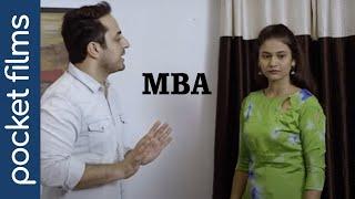 Hindi Short Film - MBA - A newly married wife finds a unique way to punish her liar husband