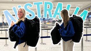 WHAT I'M PACKING TO TRAVEL AUSTRALIA! *essentials, light backpacking*