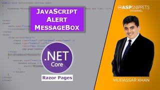 Display JavaScript Alert Message Box in ASP.Net Core Razor Pages
