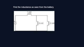 Finding Equivalent Inductance