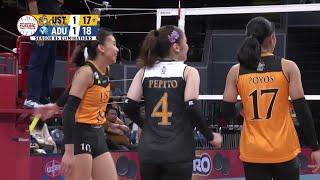 PAASA MOMENT in Adamson vs UST match  | UAAP SEASON 86 WOMEN'S VOLLEYBALL