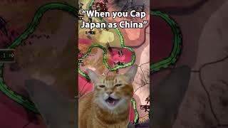 When you Cap Japan as China Hoi4 (Hearts of Iron 4)