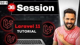 Laravel 11 tutorial in Hindi #36 Session in laravel