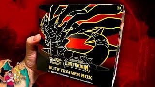 Unboxing the NEW Pokemon Lost Origins Elite Trainer Box!