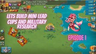 Lets Build a MINI LEAD - CUPS and COUNTERS RESEARCH - LORDS MOBILE