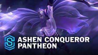Ashen Conqueror Pantheon Wild Rift Skin Spotlight