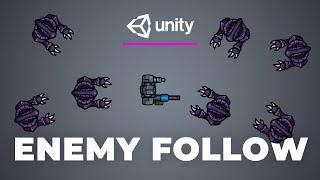 Unity - Enemy Follows Player [Beginner Tutorial]