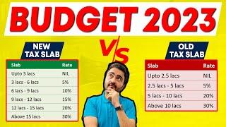 Income tax slab rate 2023-2024 tax calculation for salaried person| old tax slab vs new tax slab