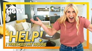 Owners Start Too Many DIY Renovation Projects and RUINS Home | Help! I Wrecked My House | HGTV