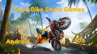 Top 8 Bike Stunt Games For Android/ios || Best Graphics || Amazing Bike Games || #1 || 2019 ||